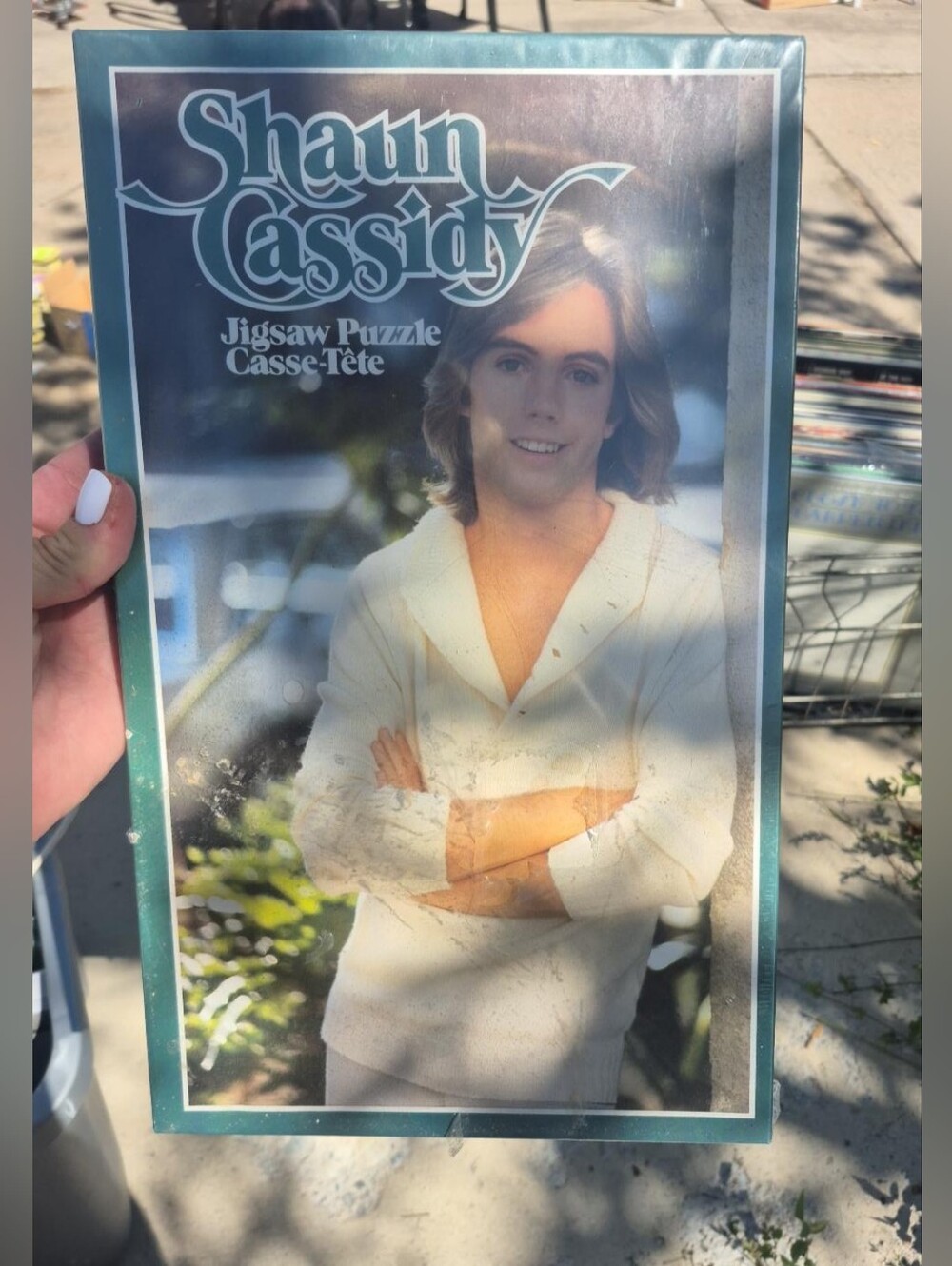 Vintage Shaun Cassidy Jigsaw Puzzle Factory Sealed 1970s Teen Idol NOS